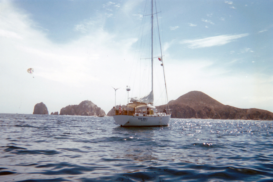 Anchored in Bahia Del Cabo