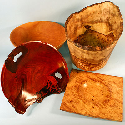 Wooden Bowls and Plates