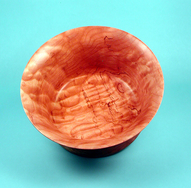 Bowl, Curly Maple